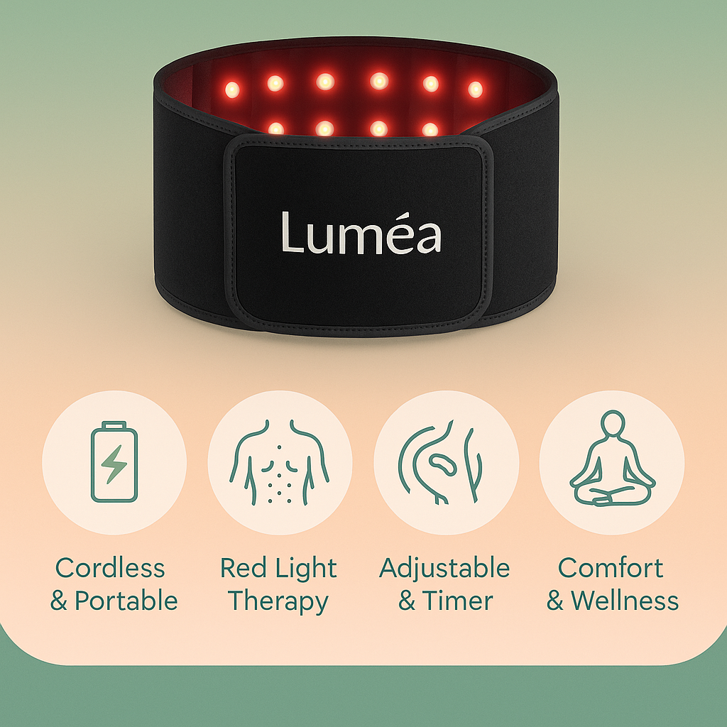Luméa Heated LED Vibration Belt™